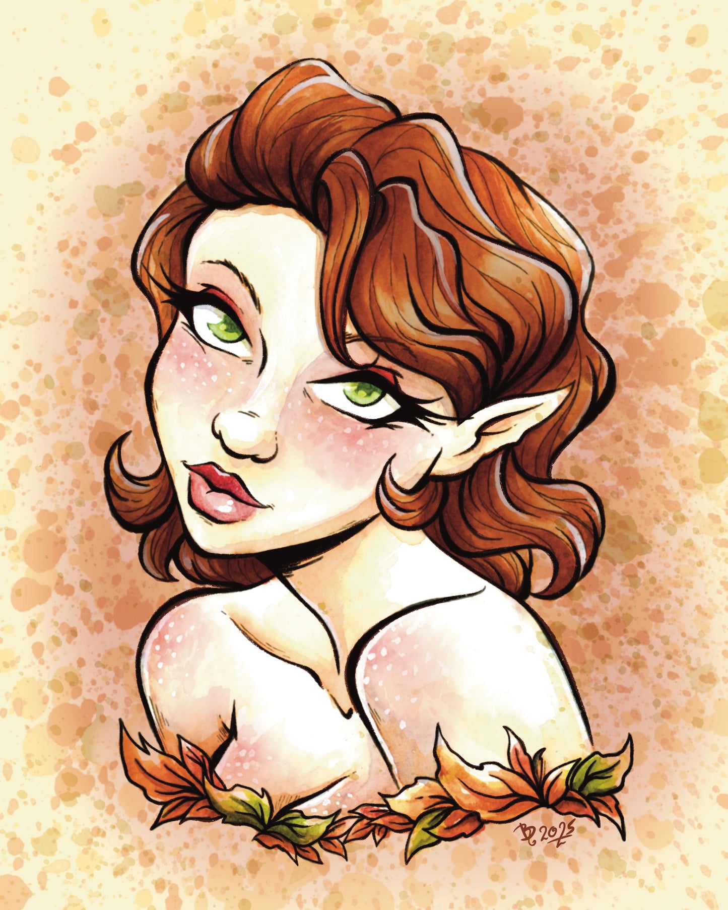 Autumn Fairy - PRINT