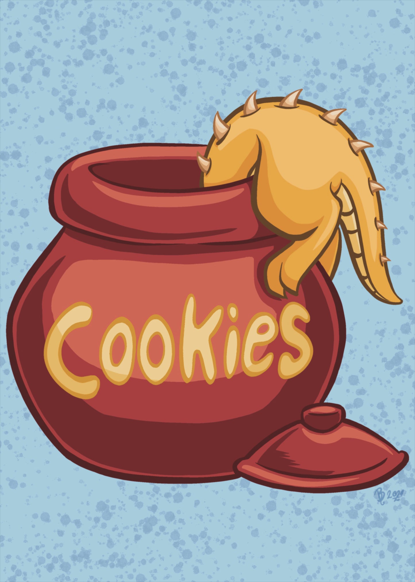 Cookie Dragon - PRINT
