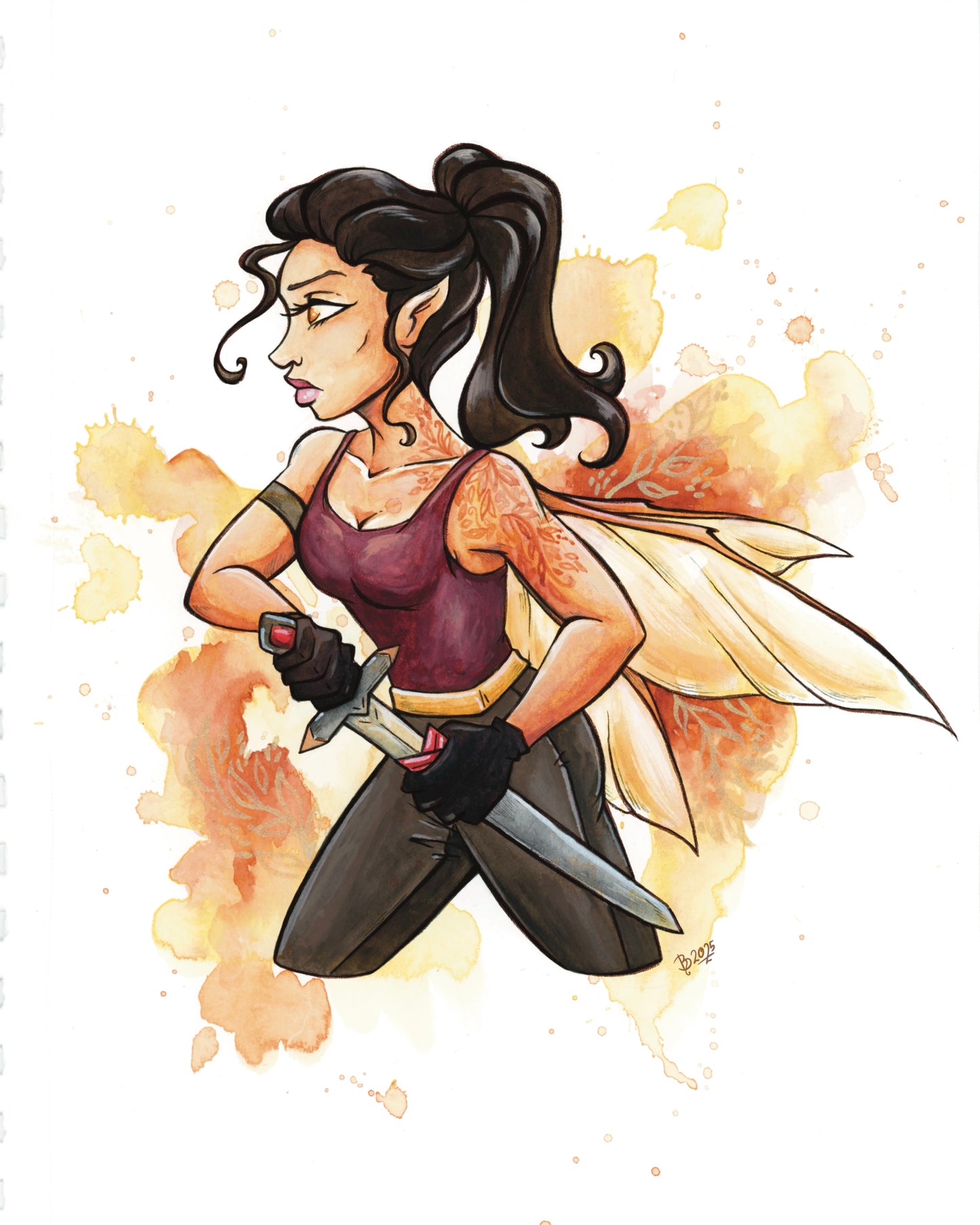 Fighter Fairy - PRINT