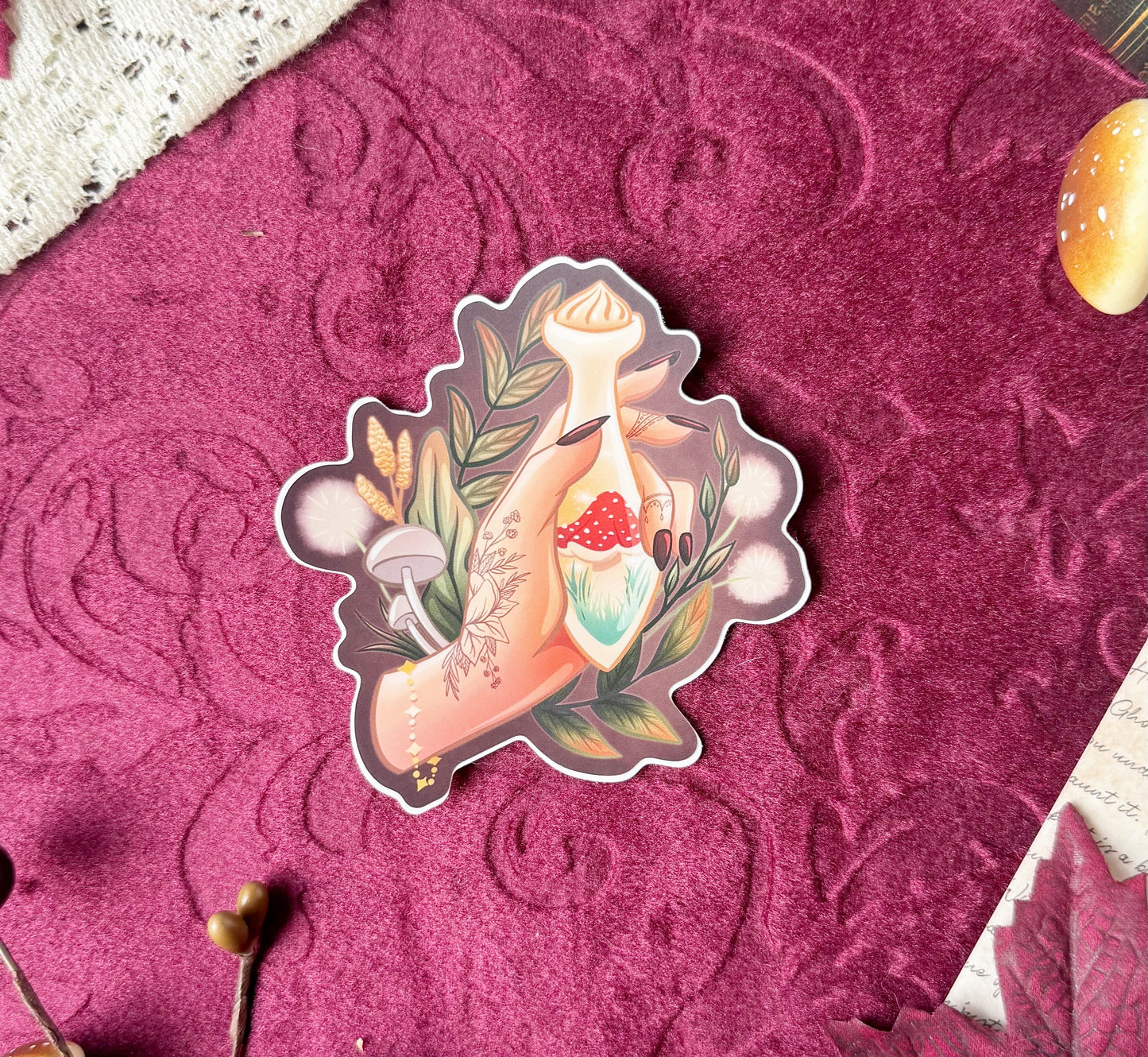 Mushroom Potion - STICKER