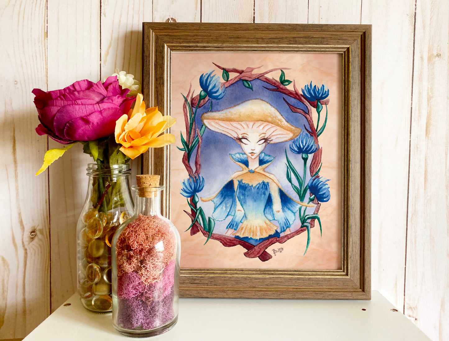 Cornflower Bolete - PRINT