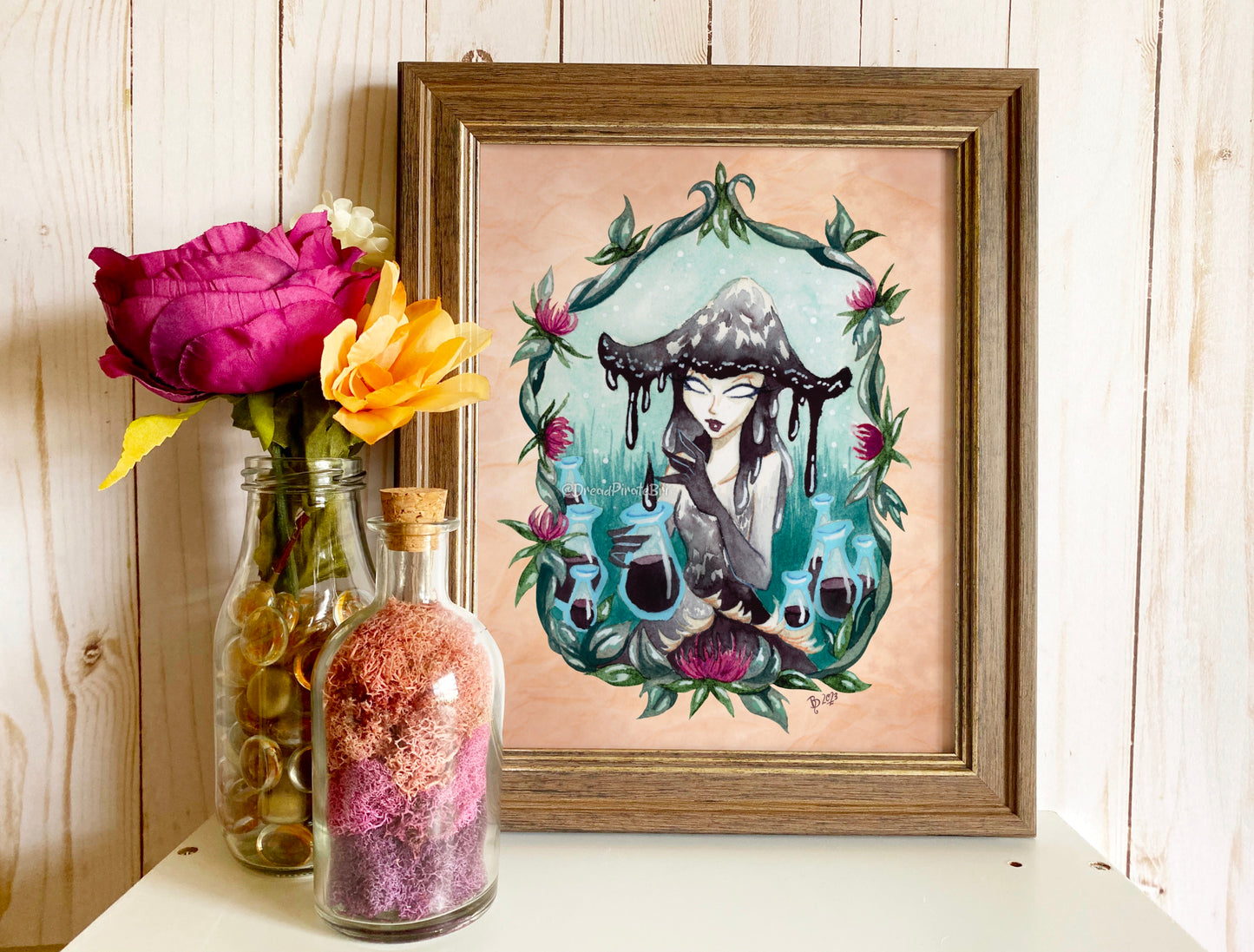 Magpie Inkcap - PRINT