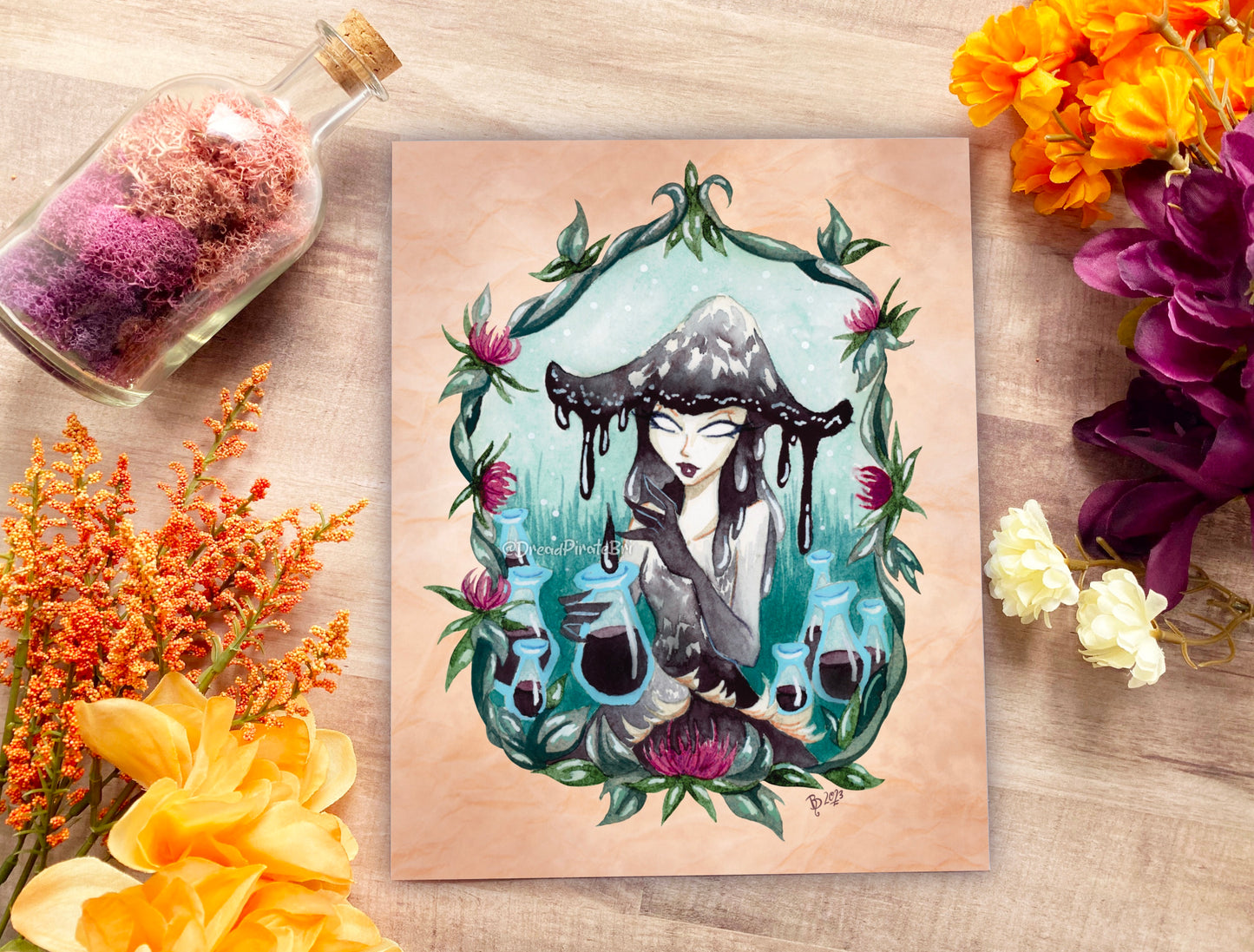 Magpie Inkcap - PRINT