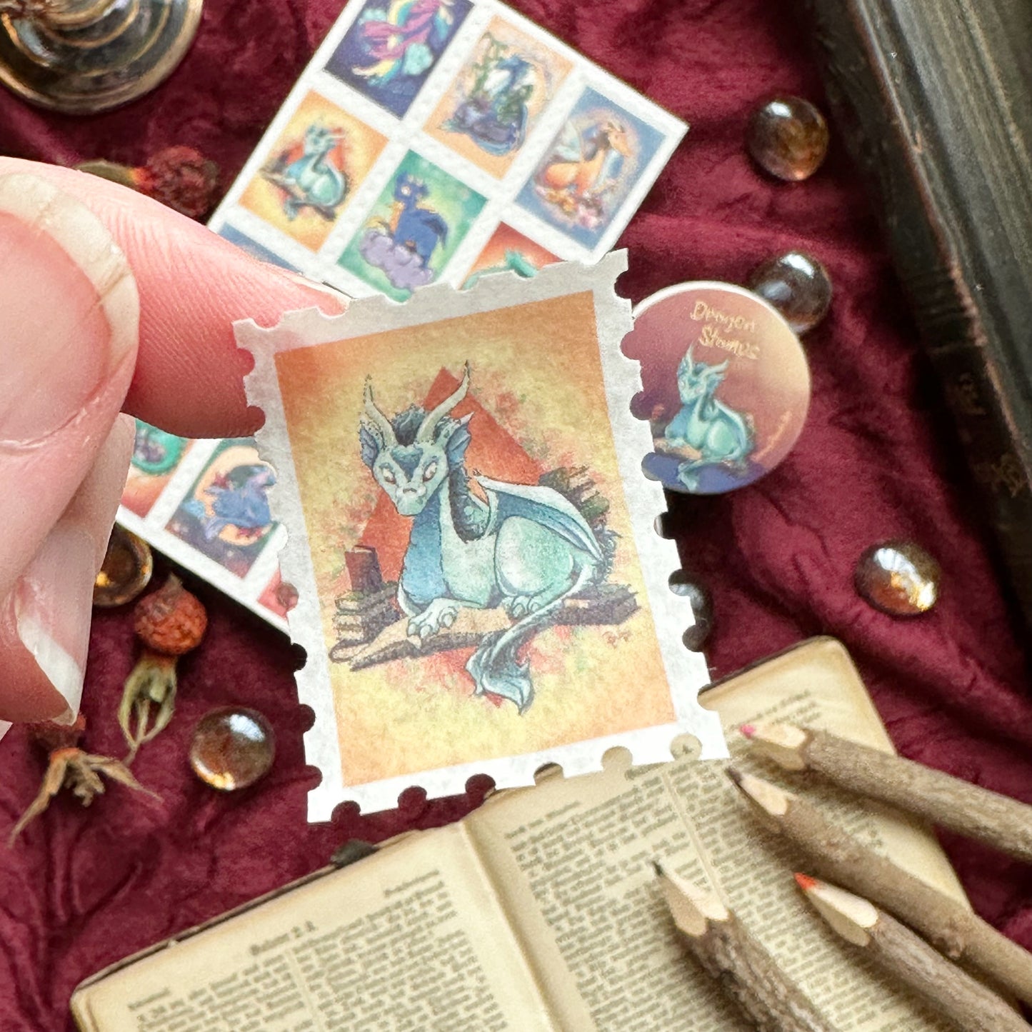Dragon Stamps - WASHI TAPE