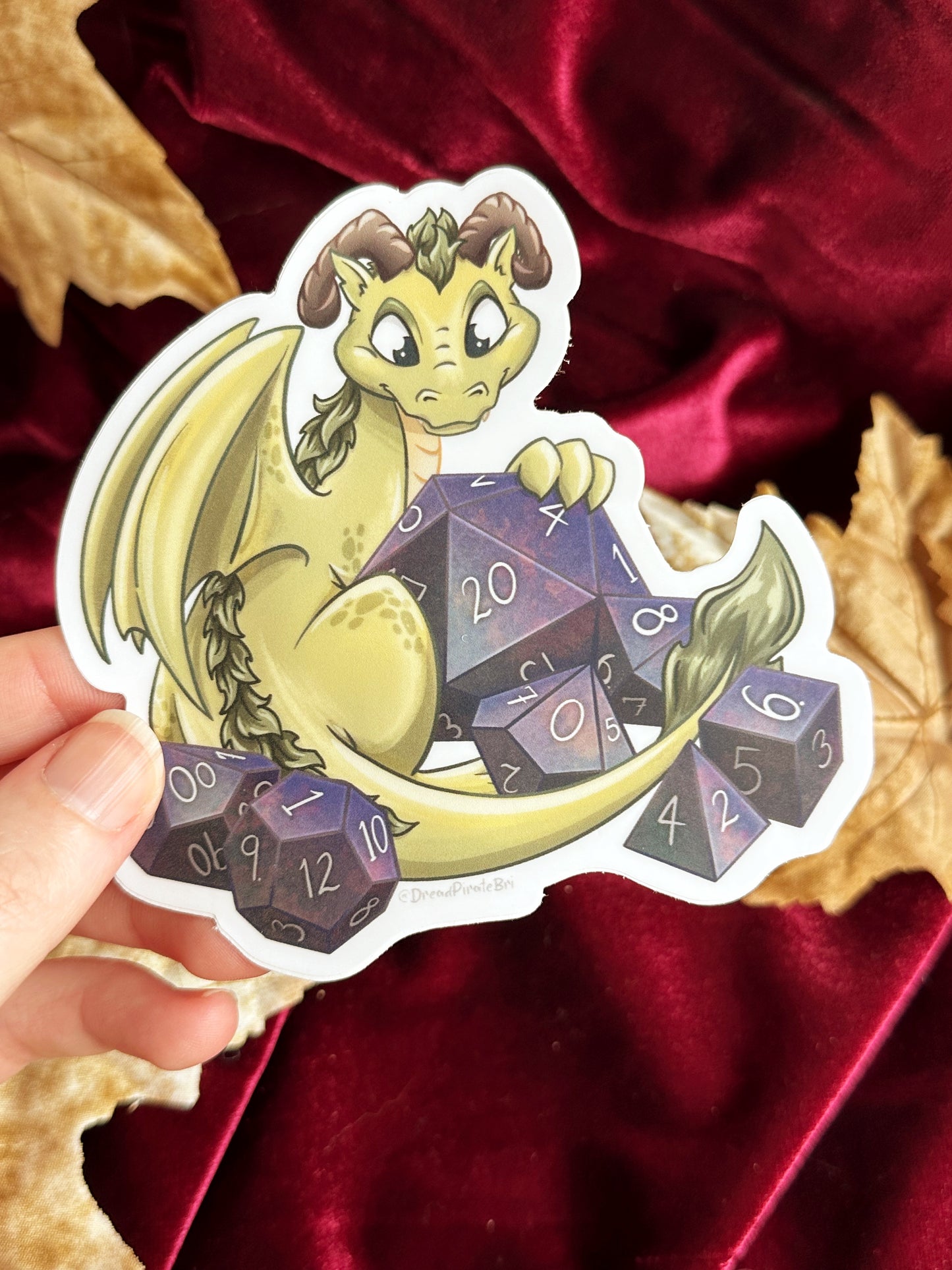 Dice Dragon - STICKER