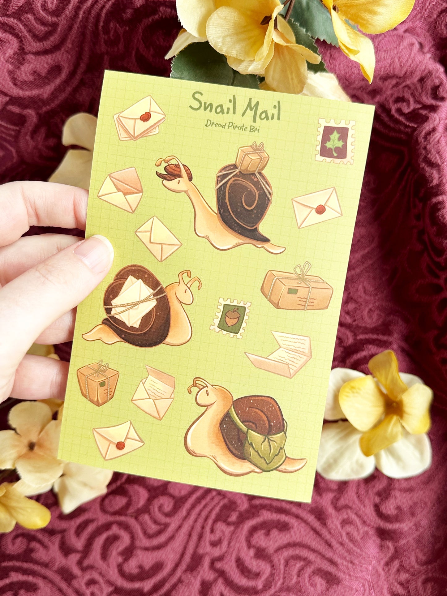 Snail Mail - STICKER SHEET