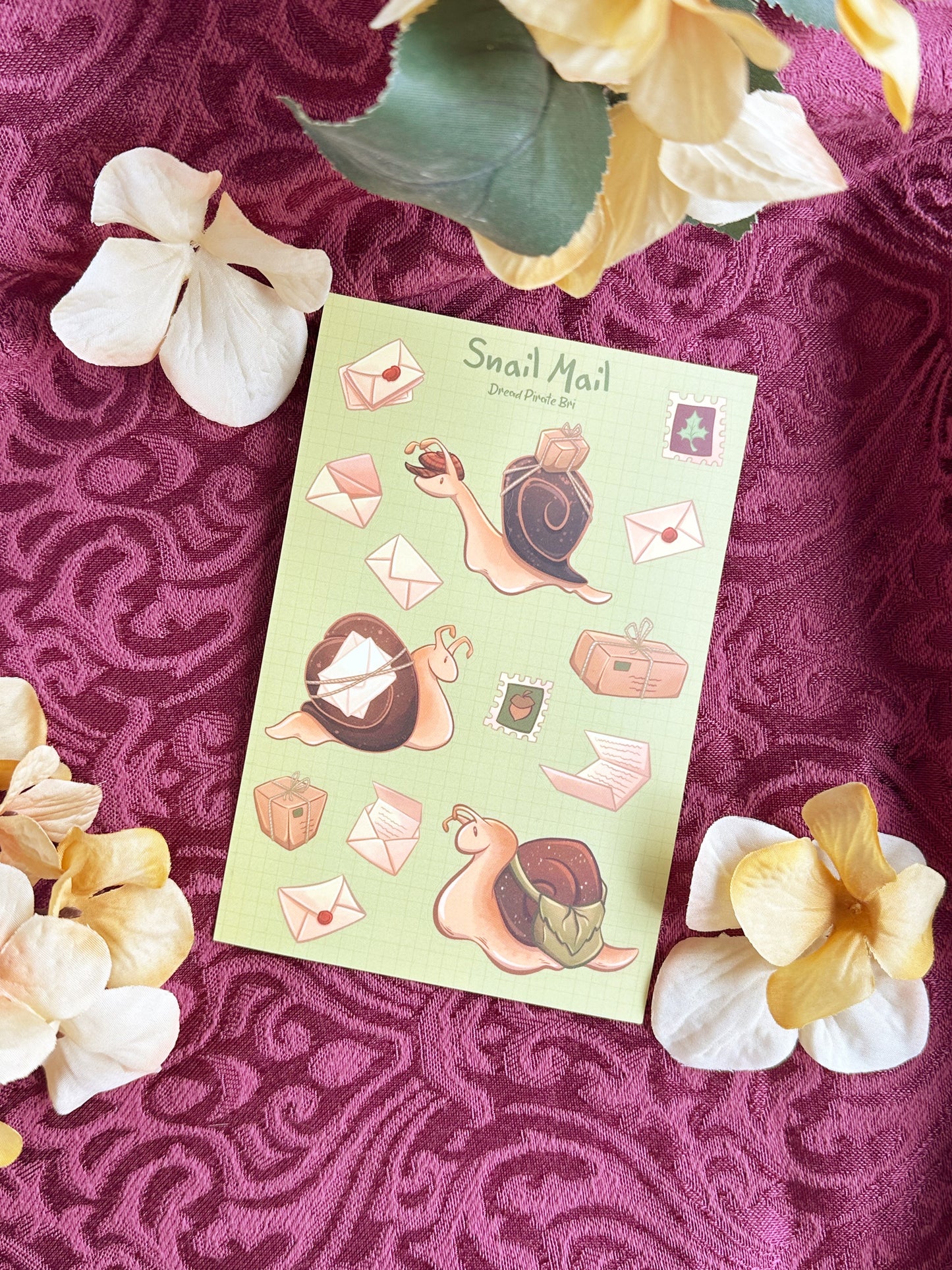 Snail Mail - STICKER SHEET