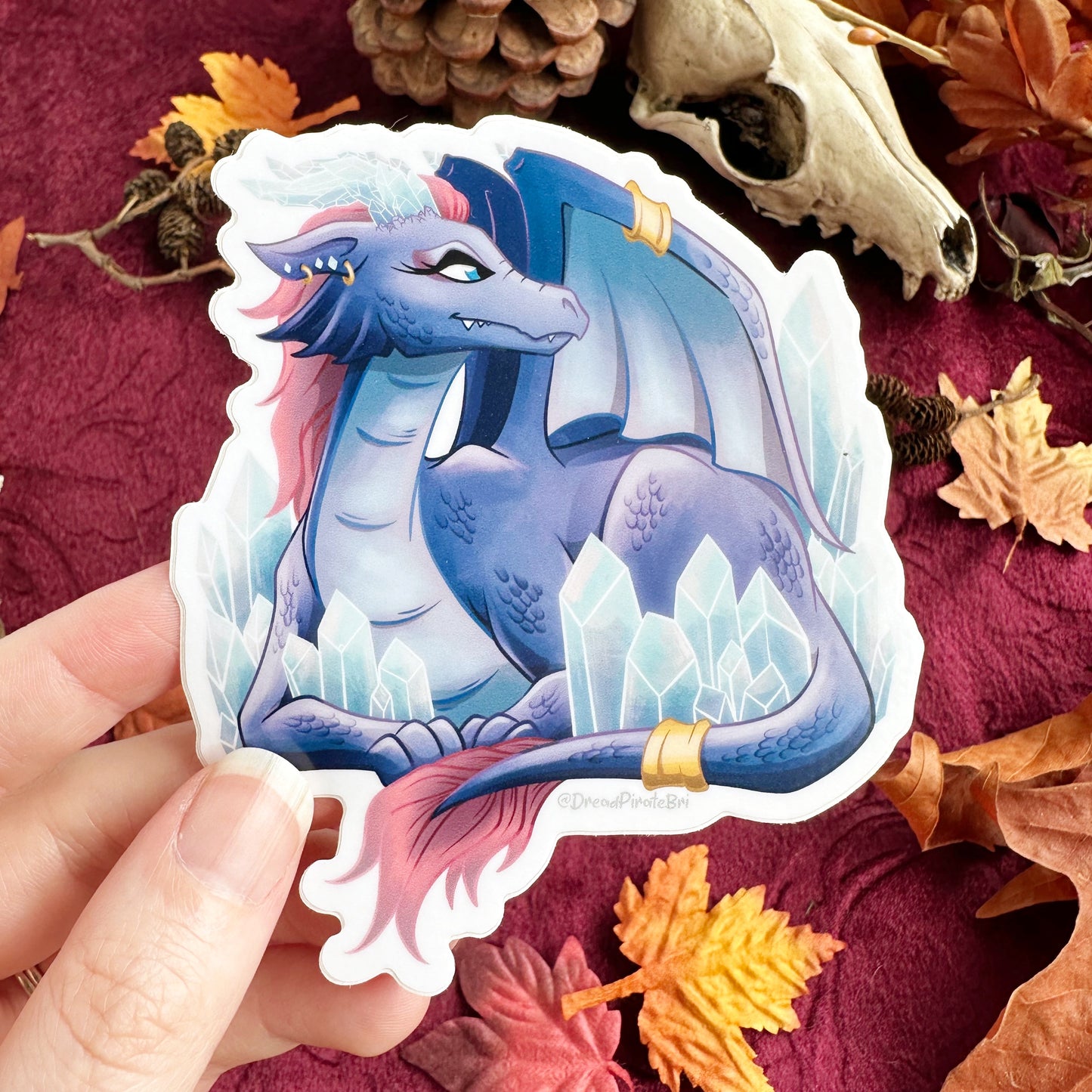 Crystal Dragon - STICKER