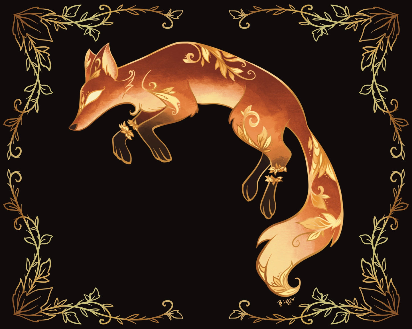 Leap Fox - PRINT