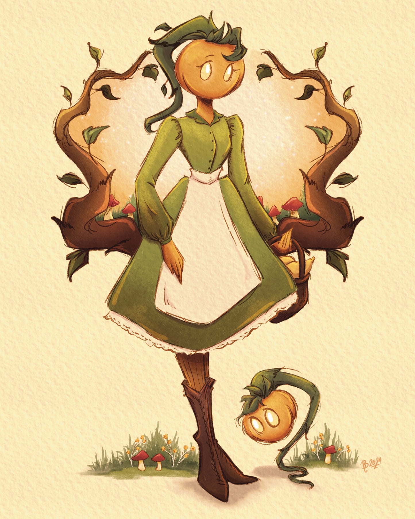 Penny Pumpkin - PRINT