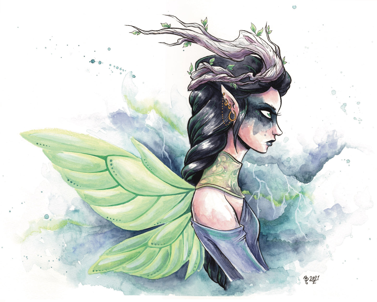 Storm Fairy - PRINT