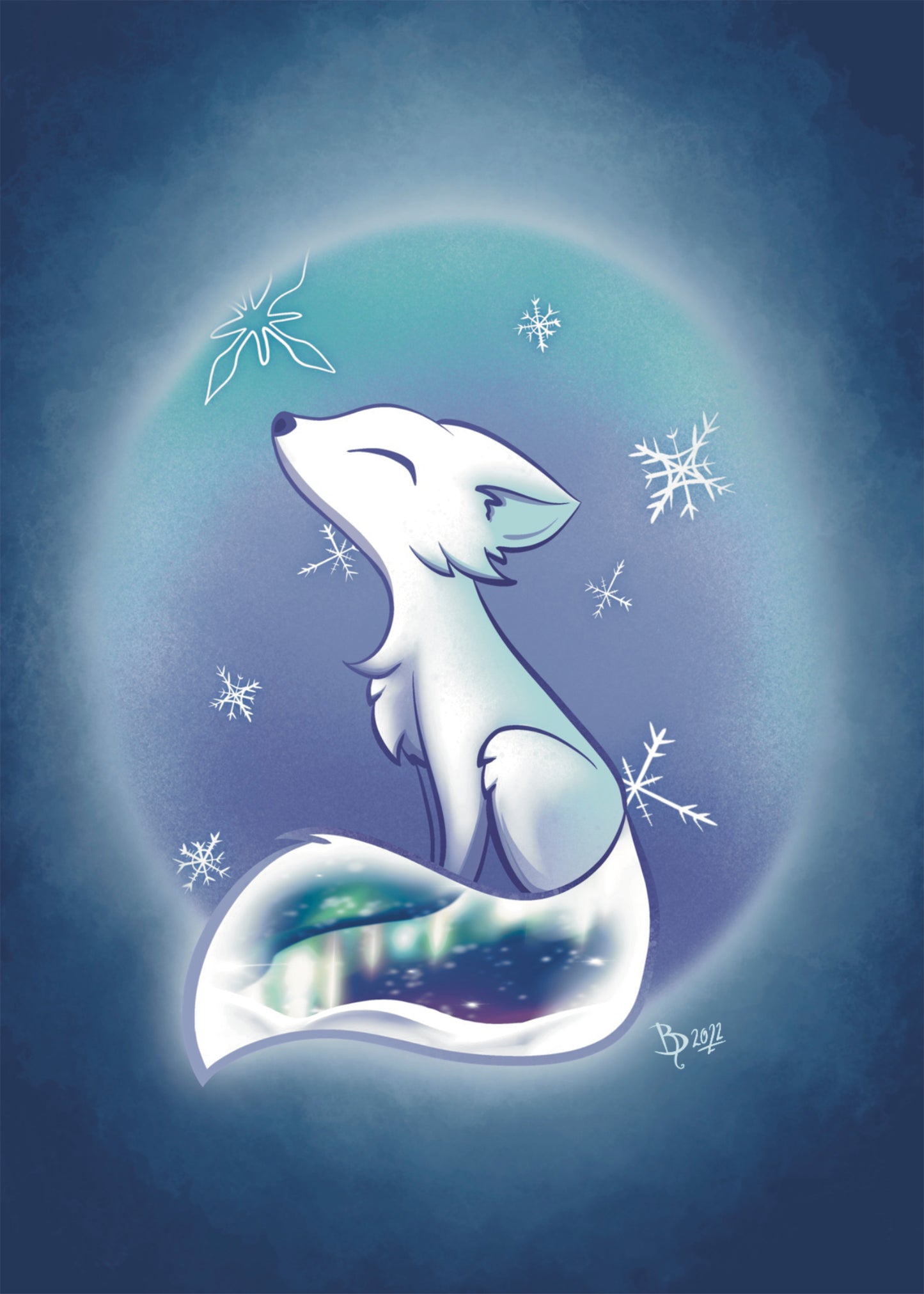 Winter Fox - PRINT