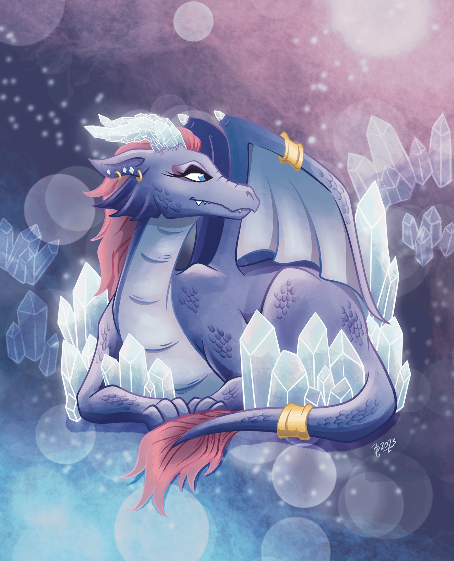 Crystal Dragon - PRINT