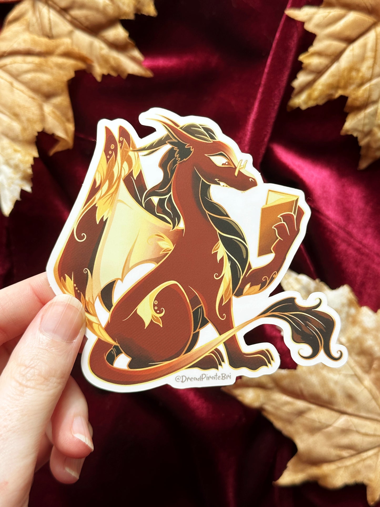 Hardcover Dragon - STICKER