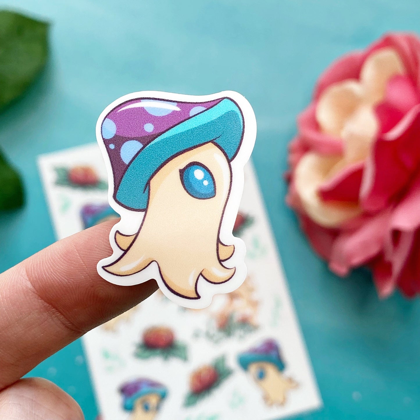 Mushroom Octopus - STICKER SHEET