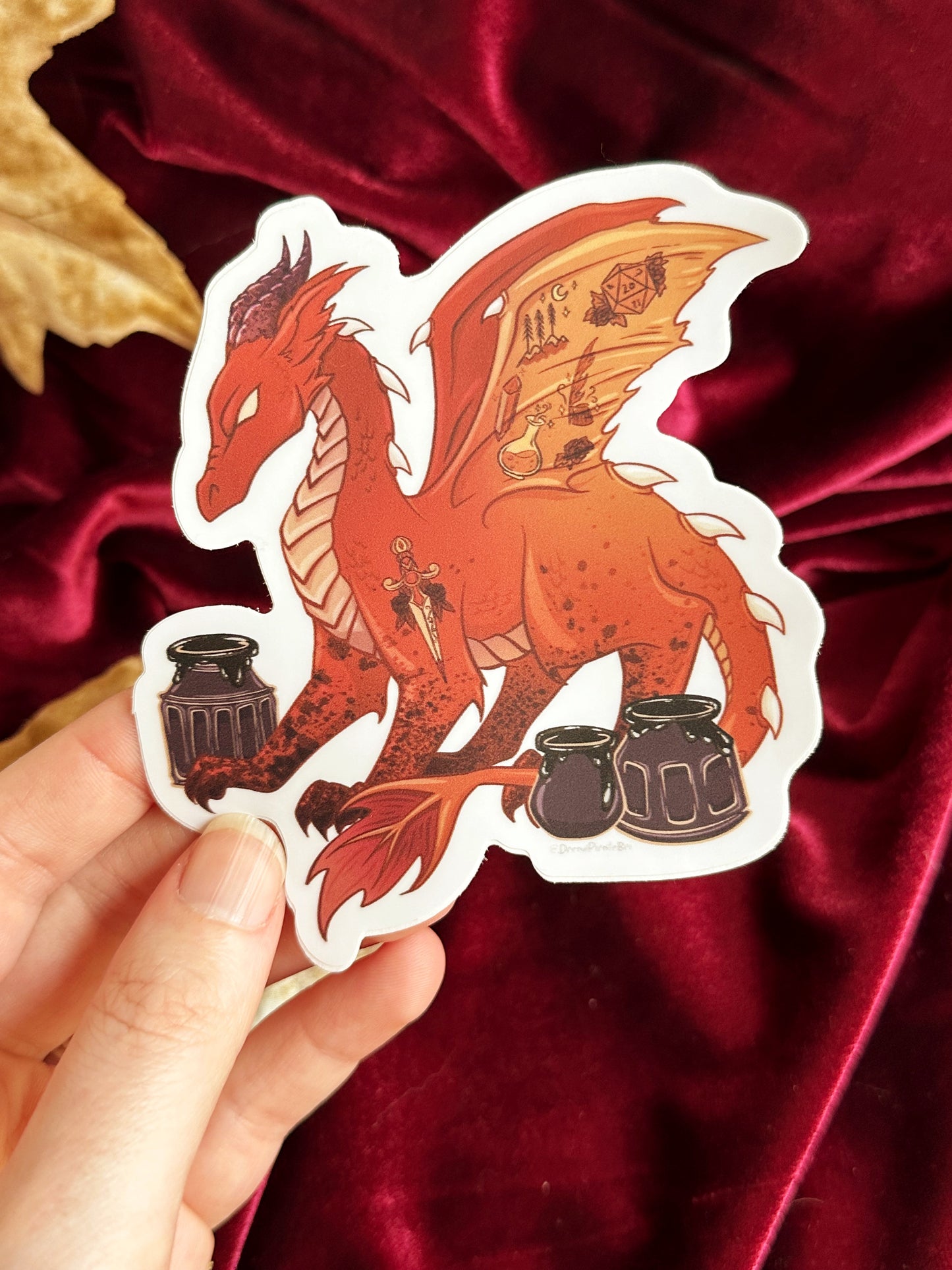 Ink Dragon - STICKER