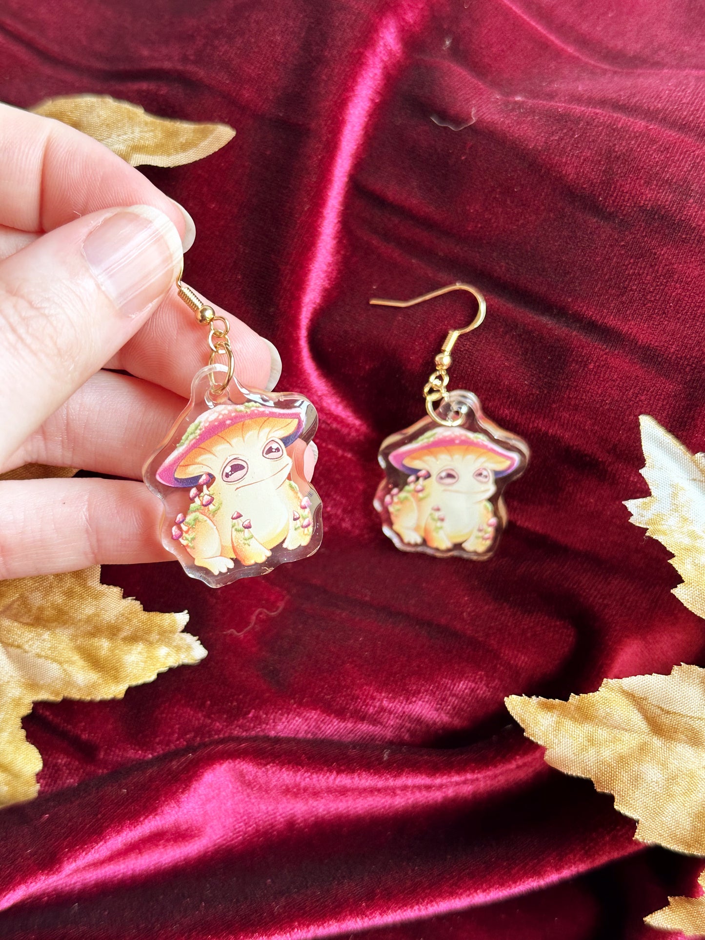 Toadstool - EARRINGS