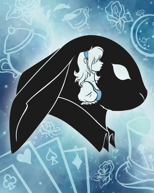 Fairytale Shadow Alice - PRINT