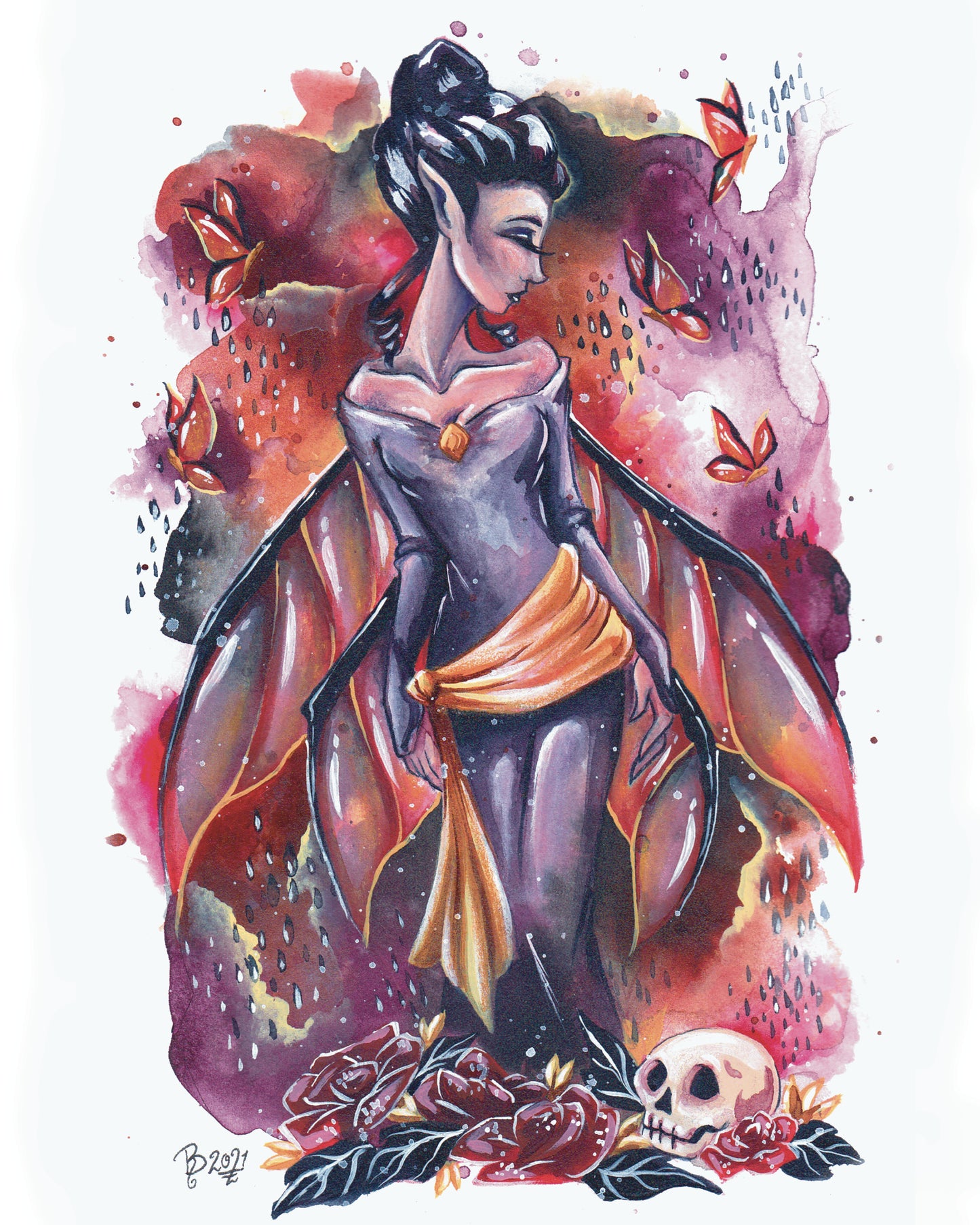 Blooderfly - PRINT