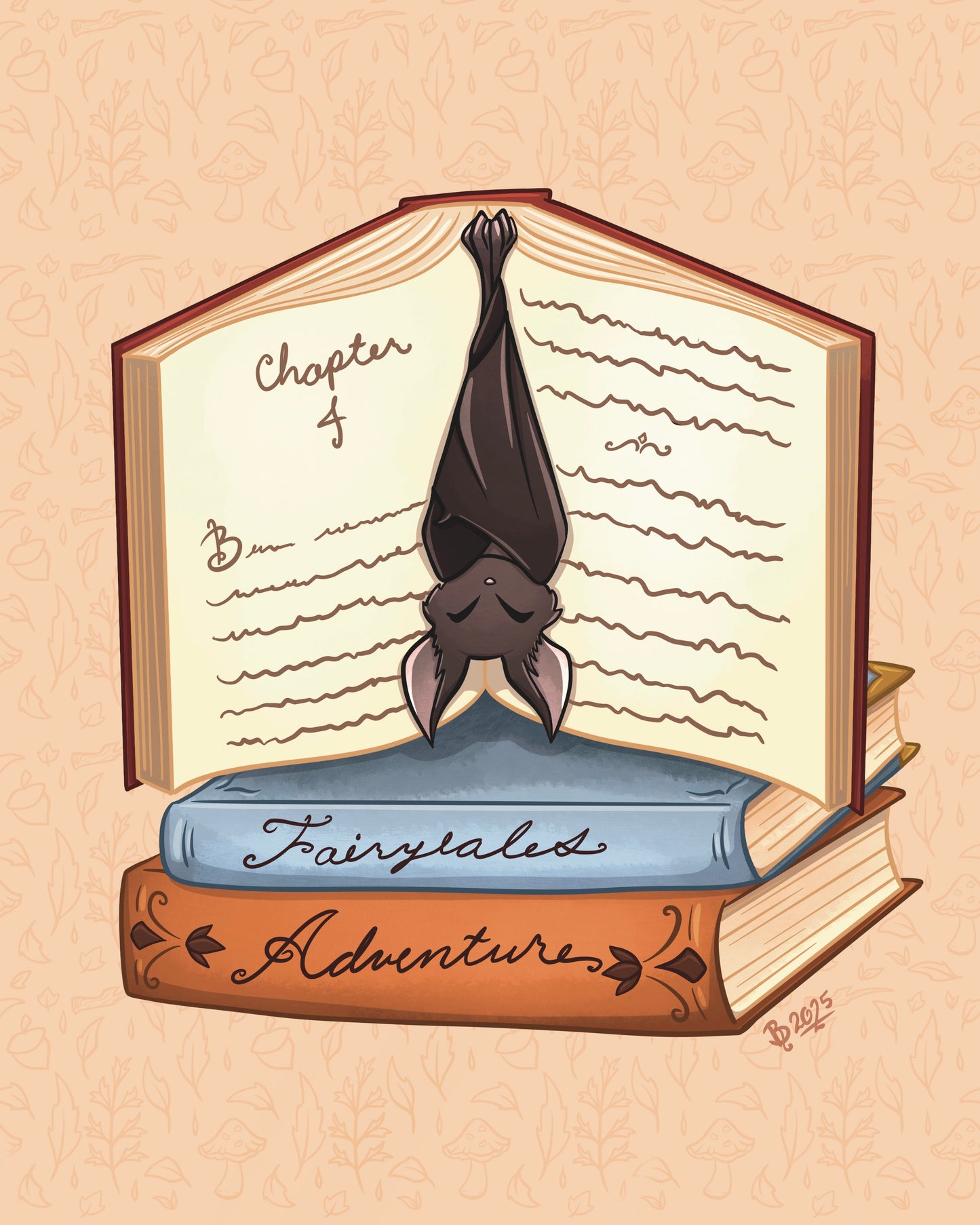 Book Bat - PRINT