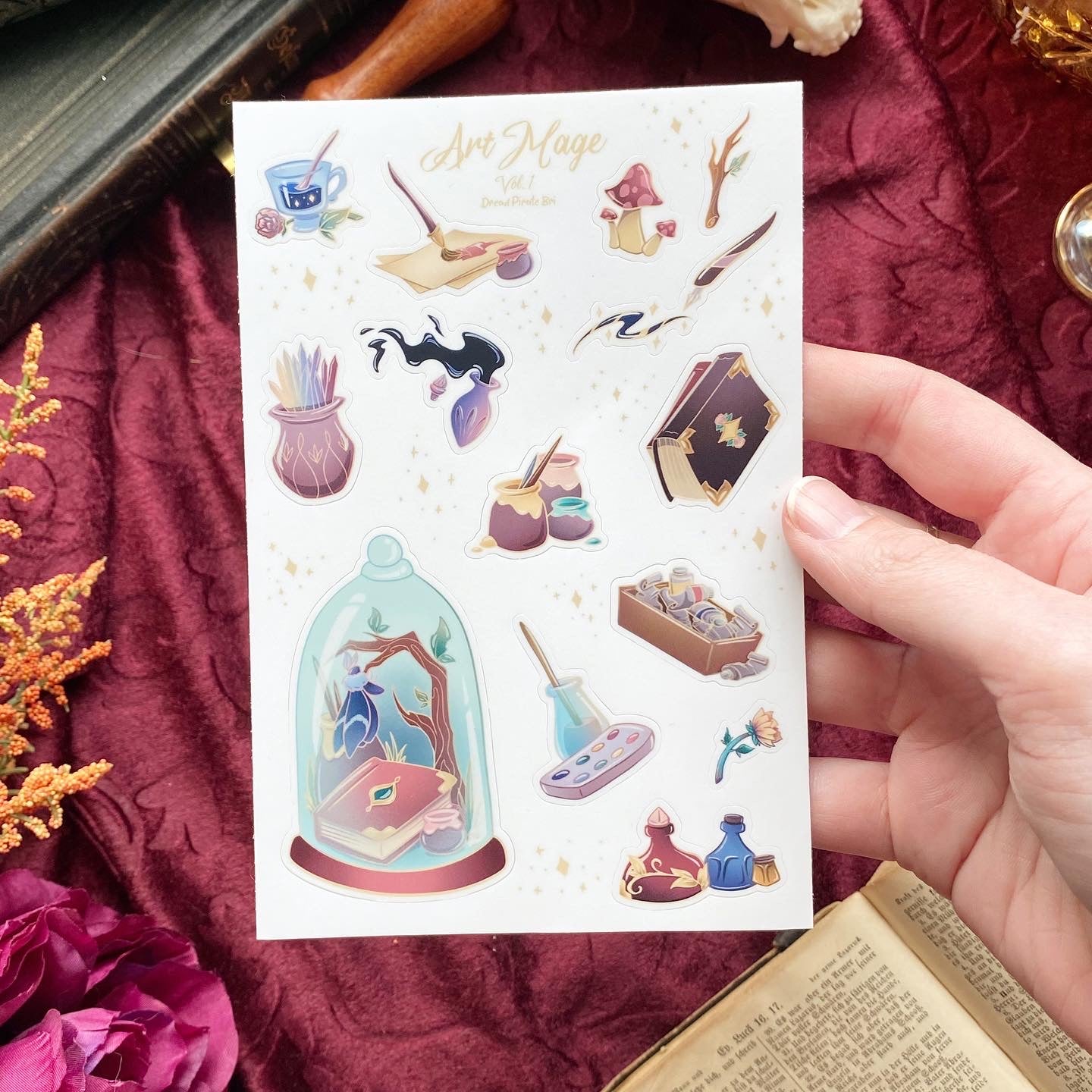 Art Mage Vol. 1 + Vol. 2 - STICKER SHEETS