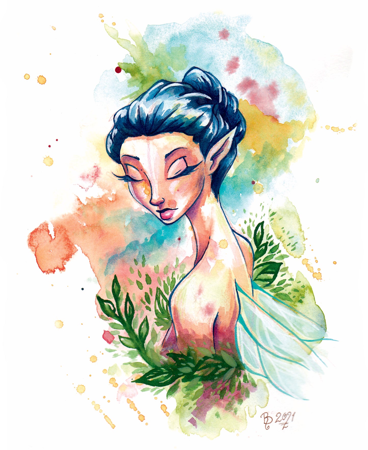Portrait Fairy - PRINT