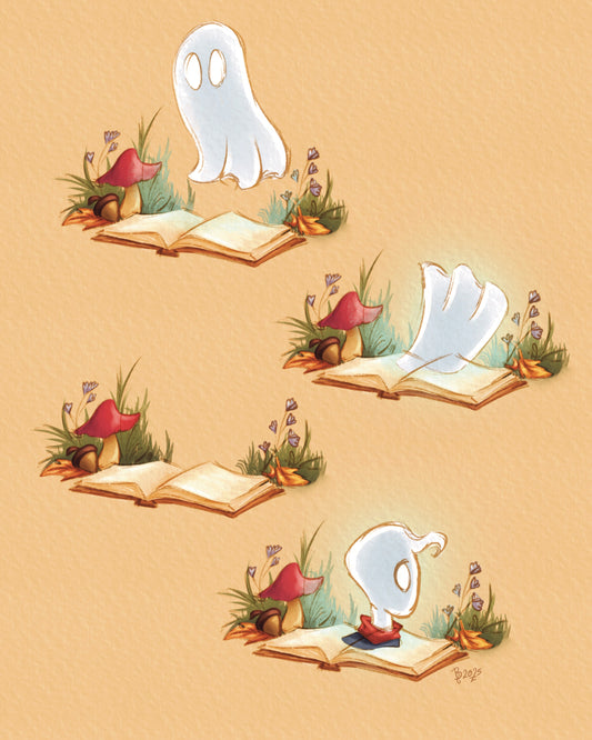 Ghost Book - PRINT