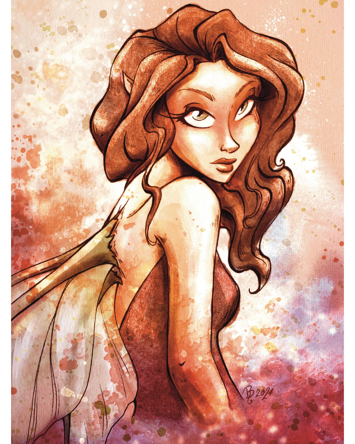 Grunge Fairy - PRINT