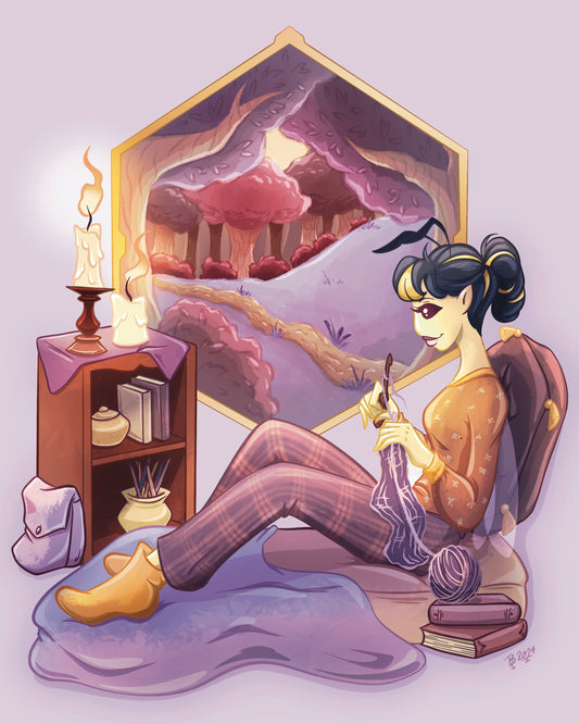 Cozy Quinn - PRINT