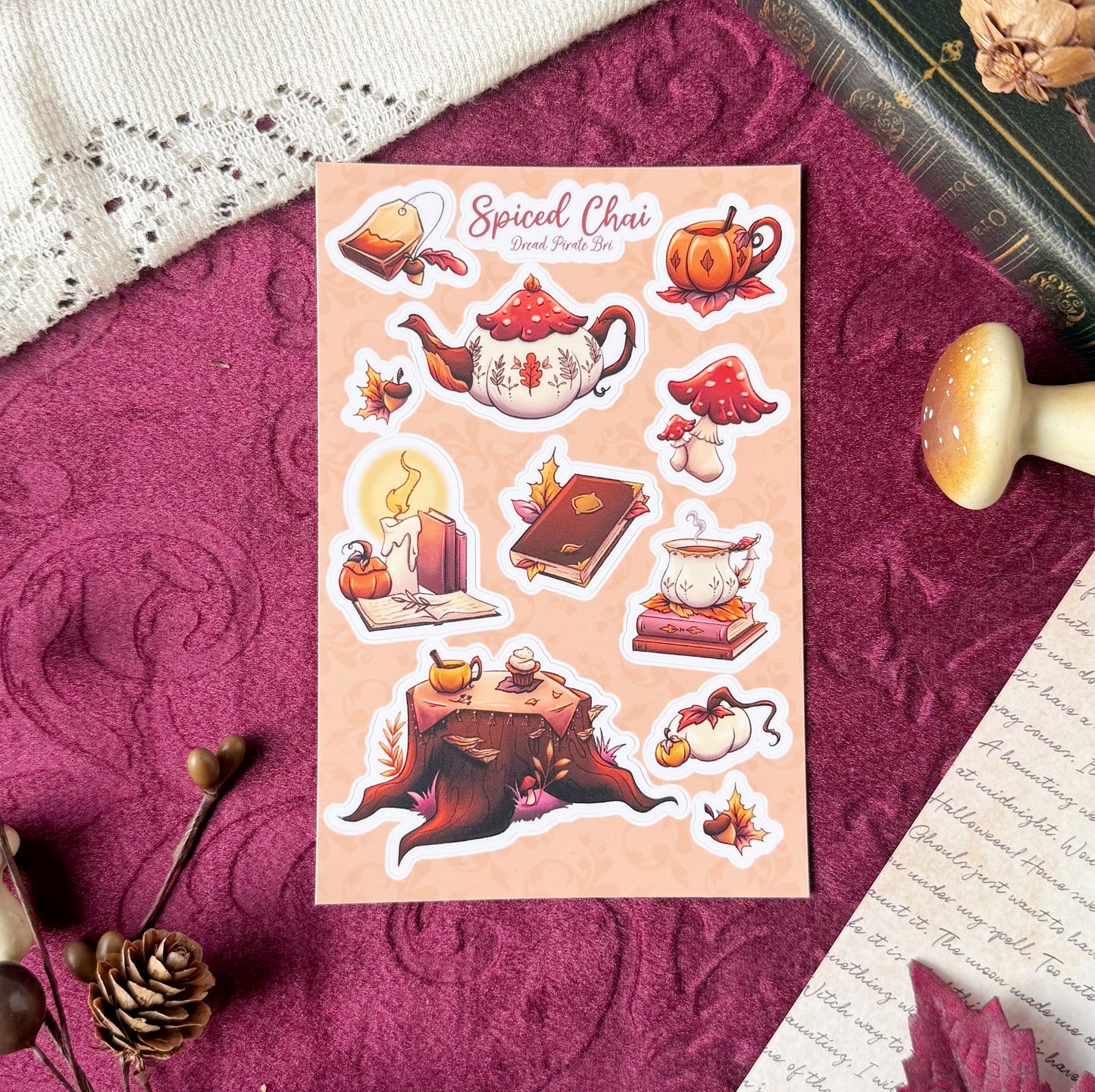 Spiced Chai - STICKER SHEET
