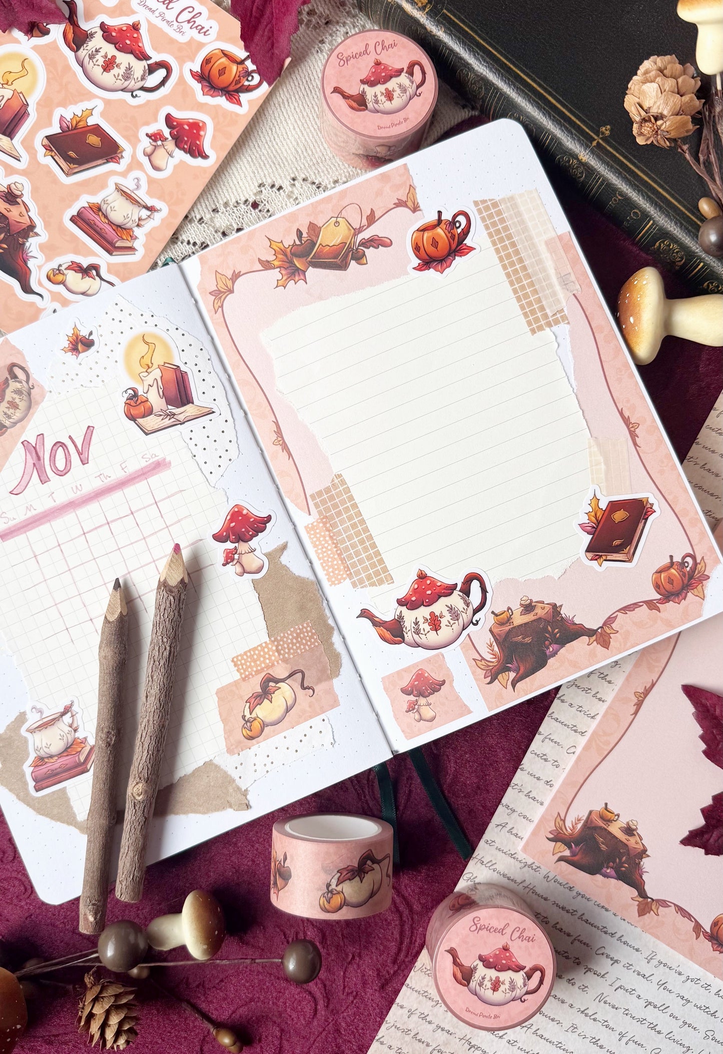 Spiced Chai - NOTEPAD