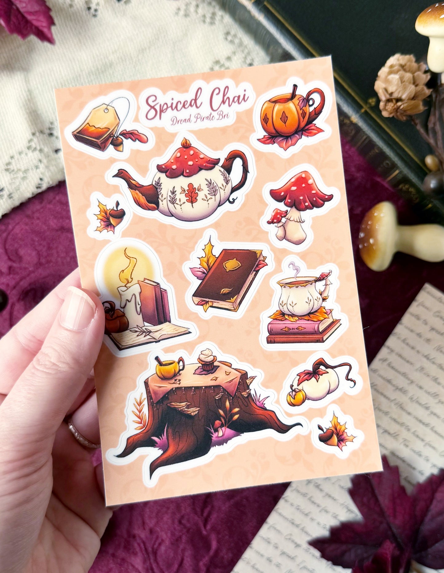 Spiced Chai - STICKER SHEET
