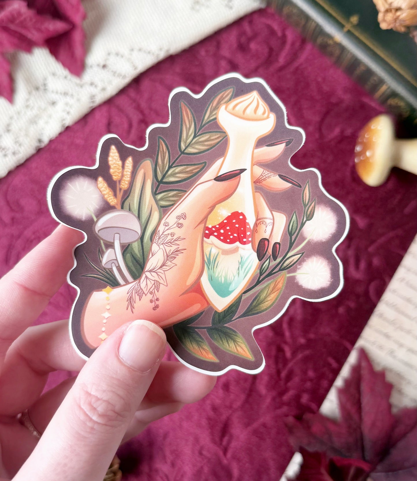 Mushroom Potion - STICKER