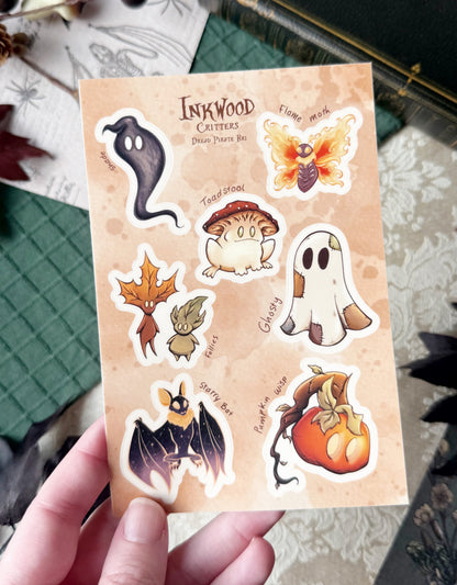 Inkwood Critters - STICKER SHEET