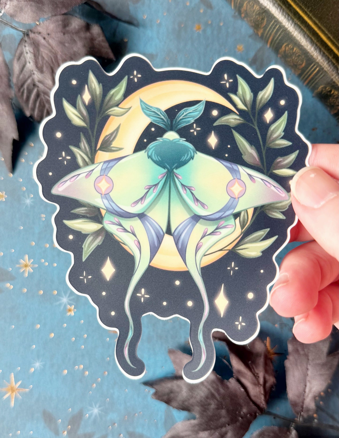 Luna Moth - STICKER