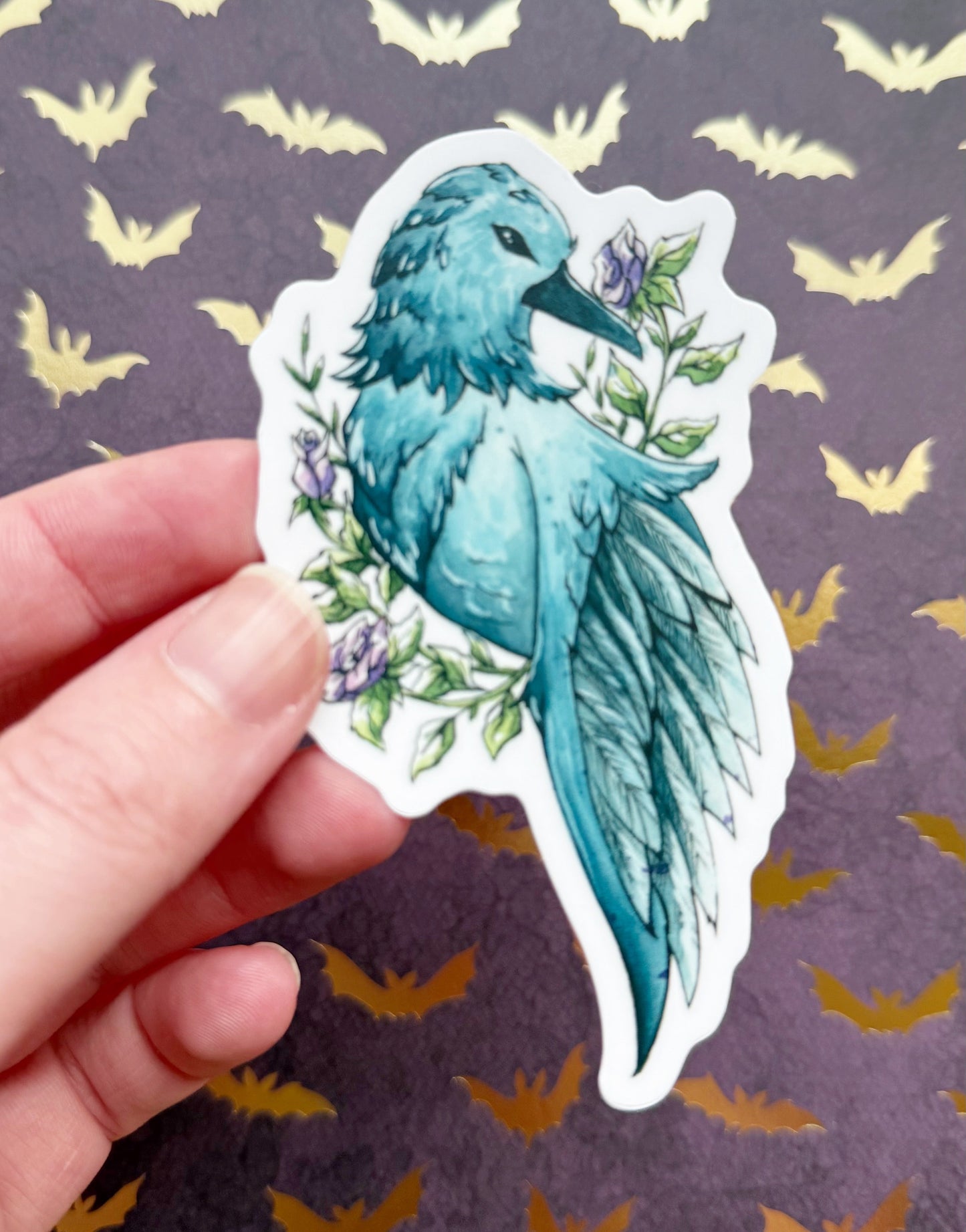 Rose Crow - STICKER