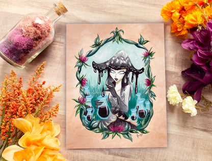 Magpie Inkcap - PRINT