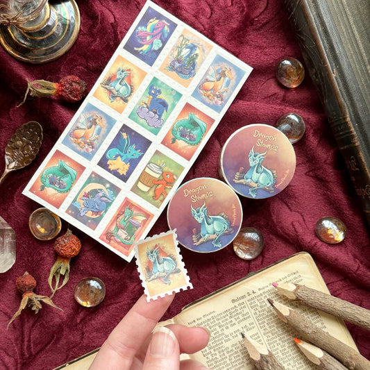 Dragon Stamps - WASHI TAPE