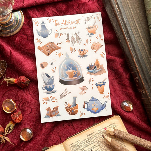 Tea Alchemist - STICKER SHEET