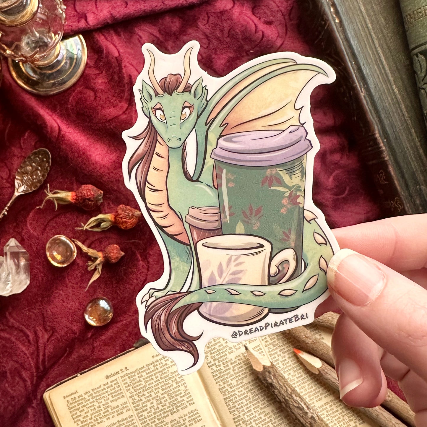 Mug Dragon - STICKER