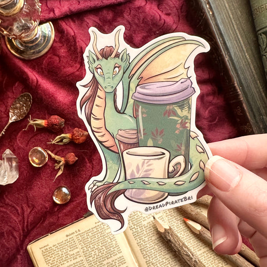 Mug Dragon - STICKER