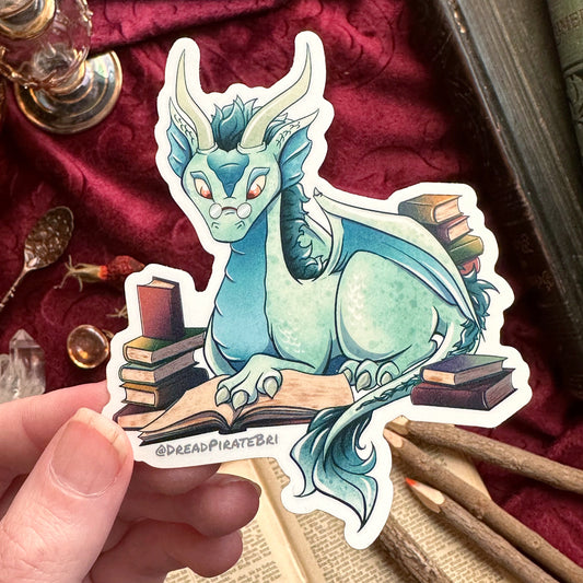 Book Dragon - STICKER
