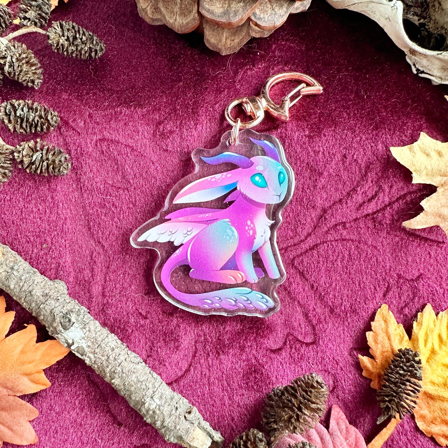 Jackalope Dragon - CHARM