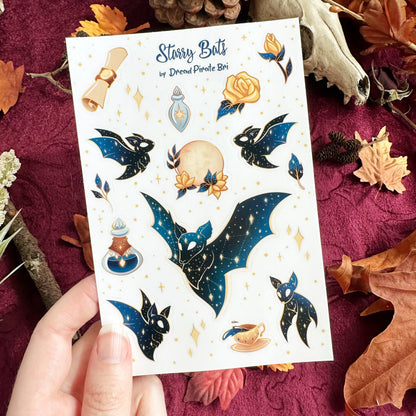 Starry Bats - STICKER SHEET