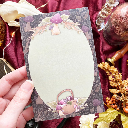 Mushroom Forager - NOTEPAD