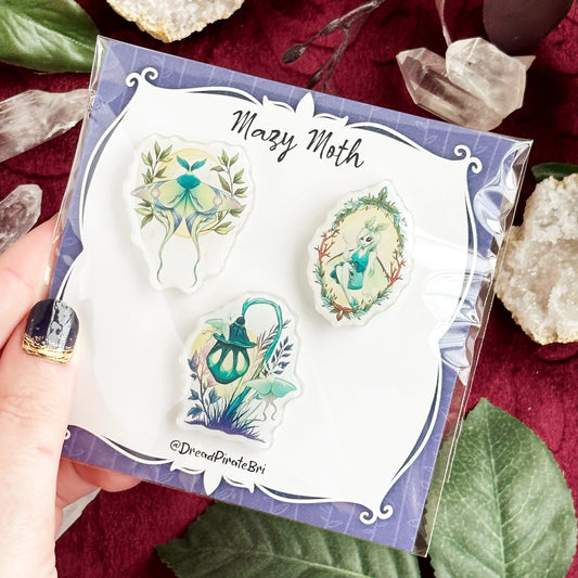 Mazy Moth - PIN PACK