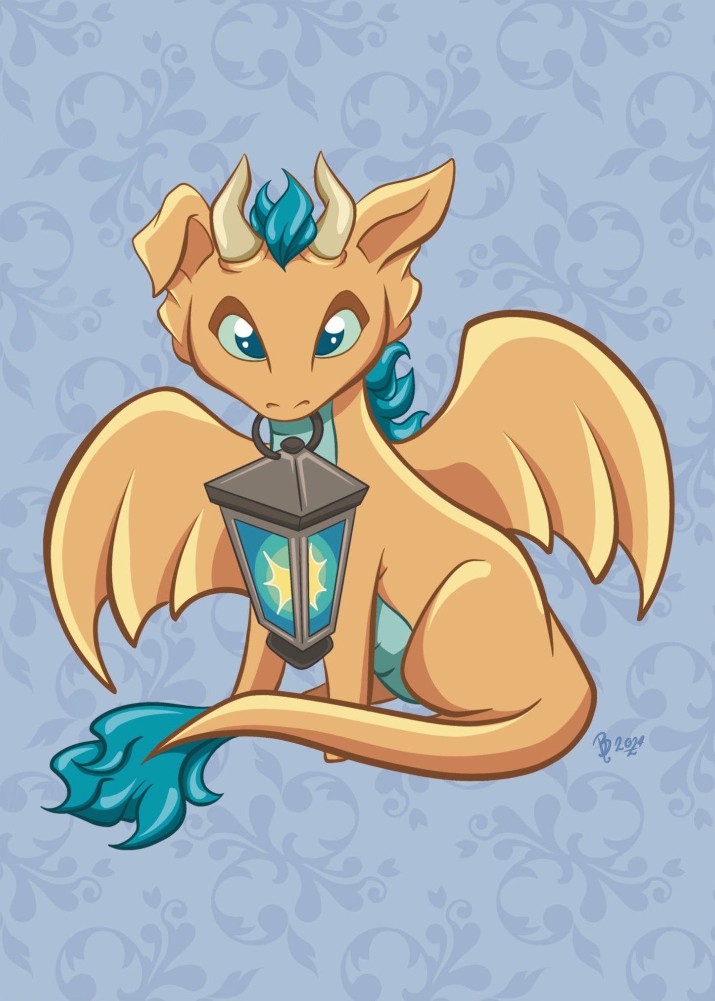 Lantern Dragon - PRINT