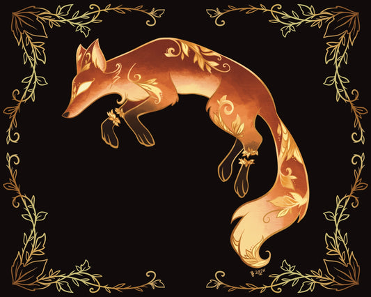 Leap Fox - PRINT