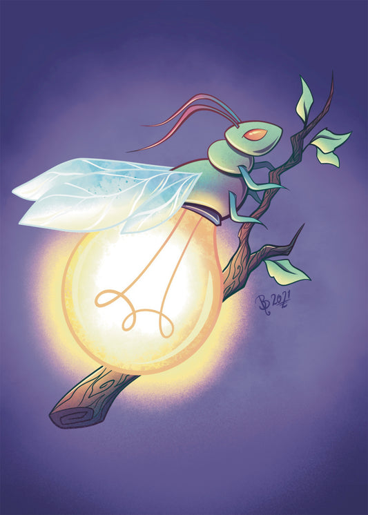 Lightbulb Bug - PRINT