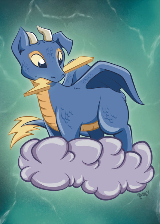 Lightning Dragon - PRINT